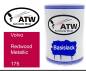 Preview: Volvo, Redwood Metallic, 175: 500ml Lackdose, von ATW Autoteile West.